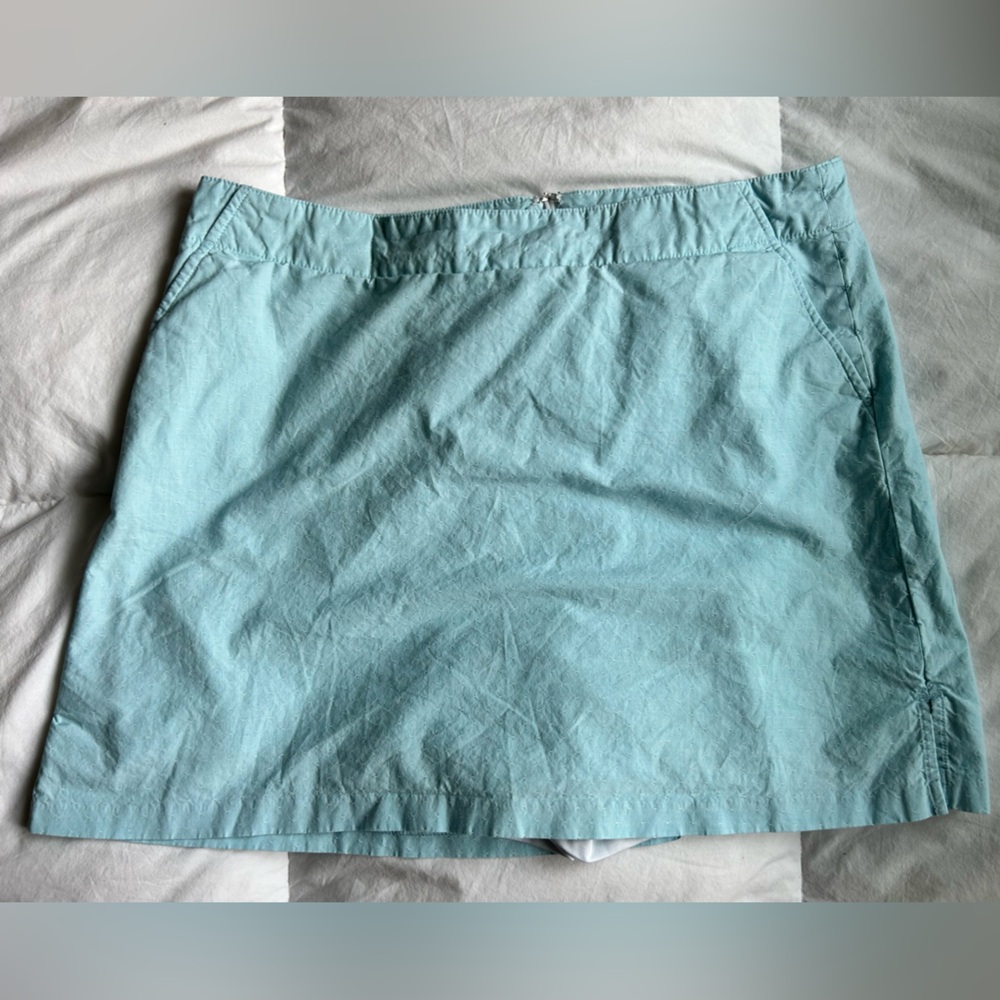 Lady Hagen Light Blue Mini Skirt